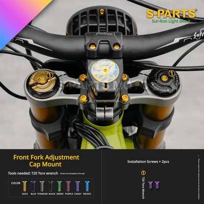 S-PARTS TC4 Titanium Full Bolt Kit for Sur-Ron Light Bee X (2025 Model)