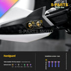 SPARTS Titanium Bolt Kit for Ultra Bee | Full Motorcycle Upgrade Set