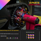 SPARTS TC4 Titanium Bolt Kit for Ducati Panigale V4SP Motorcycle