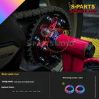 SPARTS TC4 Titanium Bolt Kit for Ducati Panigale V4SP Motorcycle