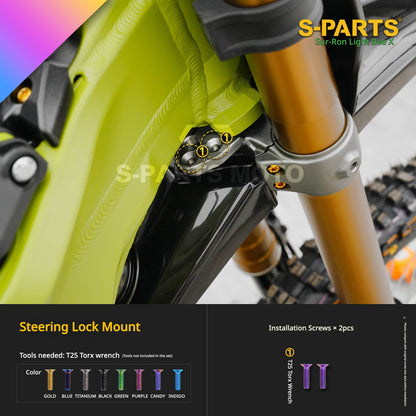 S-PARTS TC4 Titanium Full Bolt Kit for Sur-Ron Light Bee X (2025 Model)