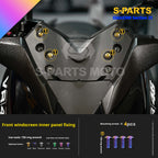 SPARTS Titanium Bolt Kit for 2021 Yamaha XMAX 300 Motorcycle Upgrade