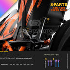 SPARTS KTM Super Duke 1290 · Full TC4 Titanium Bolt Kit｜Motorcycle Upgrade Set