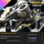 SPARTS Titanium Bolt Kit for Ducati Streetfighter V4S