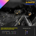 SPARTS Titanium Bolt Kit for 2021 Yamaha XMAX 300 Motorcycle Upgrade