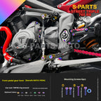 SPARTS Titanium Screw Set for Triumph Street Triple RS –CNC Titanium Upgrade Kit