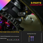 SPARTS TC4 Titanium Bolt Kit for Ducati Panigale V4SP Motorcycle