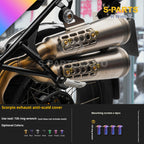 SPARTS BMW RnineT Titanium Alloy Motorcycle Bolt Upgrade Kit