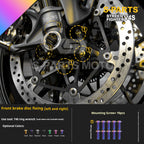 SPARTS Titanium Bolt Kit for Ducati Streetfighter V4S