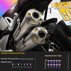 SPARTS BMW RnineT Titanium Alloy Motorcycle Bolt Upgrade Kit