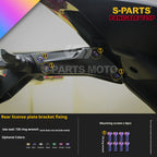 SPARTS TC4 Titanium Bolt Kit for Ducati Panigale V4SP Motorcycle
