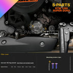 SPARTS KTM Super Duke 1290 · Full TC4 Titanium Bolt Kit｜Motorcycle Upgrade Set