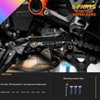 SPARTS KTM Super Duke 1290 · Full TC4 Titanium Bolt Kit｜Motorcycle Upgrade Set