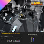 SPARTS TC4 Titanium Bolt Kit Compatible with KTM DUKE 790 – Full Motorcycle Fastener Upgrade