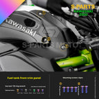SPARTS TC4 Titanium Bolt Kit for Kawasaki Z900 2021 | Motorcycle Titanium Bolt Upgrade
