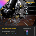 SPARTS Titanium Bolt Kit for Ultra Bee | Full Motorcycle Upgrade Set