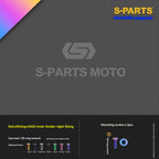 SPARTS Titanium Bolt Kit for 2021 Yamaha XMAX 300 Motorcycle Upgrade