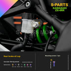 SPARTS TC4 Titanium Bolt Kit for Kawasaki ZX-4RR | Motorcycle Titanium Bolt Upgrade