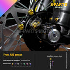 SPARTS Titanium Bolt Kit for Ultra Bee | Full Motorcycle Upgrade Set