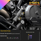 SPARTS TC4 Titanium Bolt Kit Compatible with KTM DUKE 790 – Full Motorcycle Fastener Upgrade