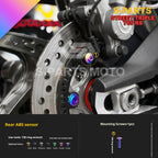 SPARTS Titanium Screw Set for Triumph Street Triple RS –CNC Titanium Upgrade Kit